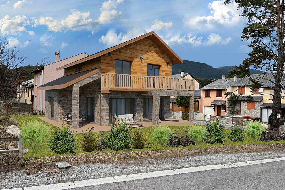 3D-plan-chalet-montagne