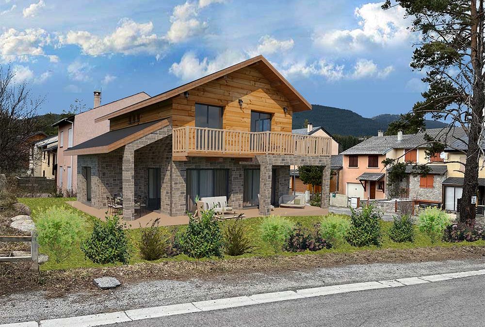 réalisation d’un permis de construire pour un Chalet 130m2