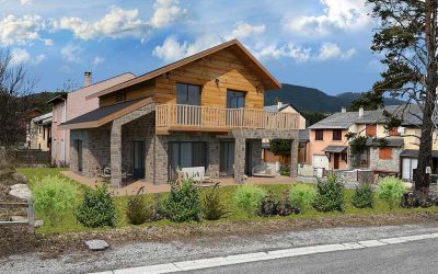 réalisation d’un permis de construire pour un Chalet 130m2