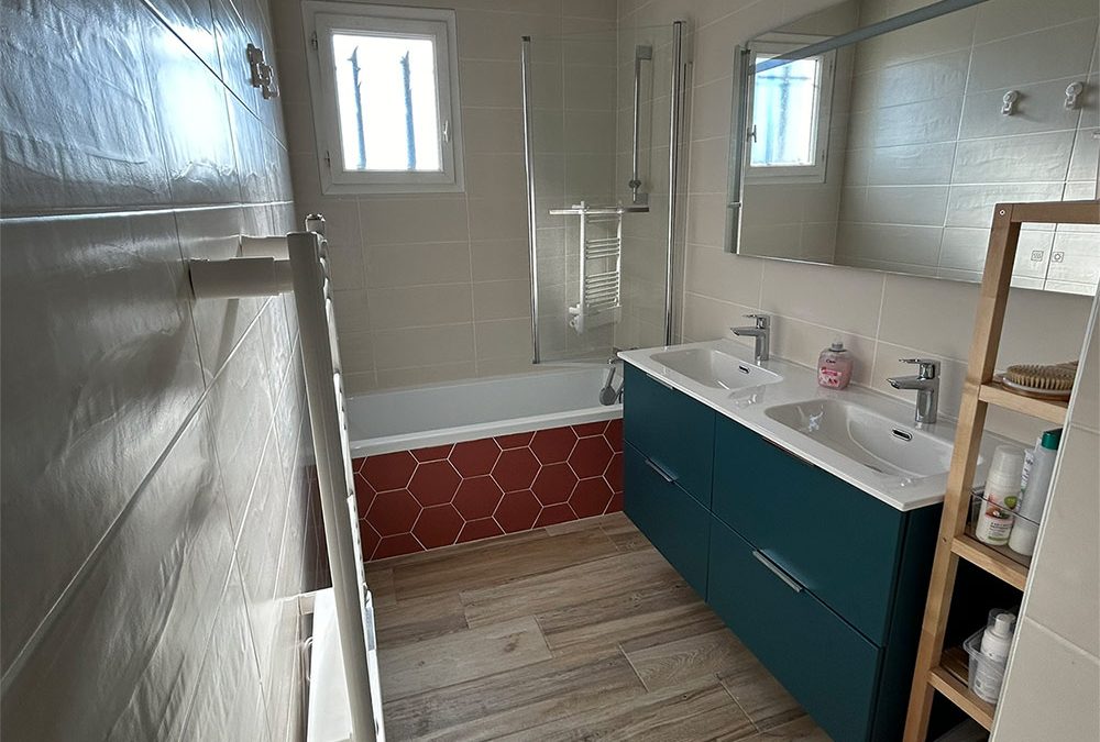 rénovation d’une salle de bain a Le Boulou