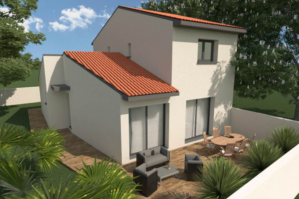 construction-maison-demi-étage-jardin