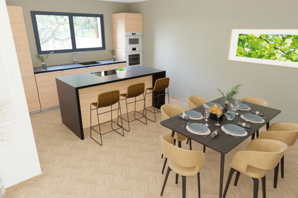 villa-cusine-salleamanger-110M²