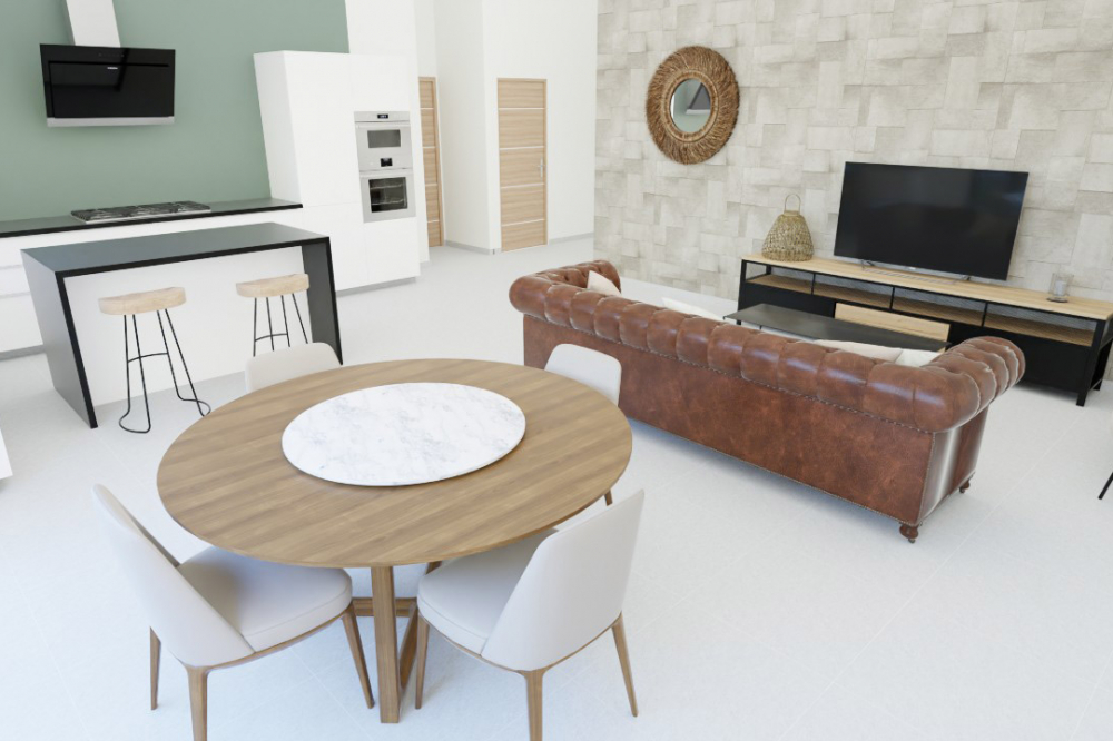 villa-plainpied-3faces-95M²-piece-de-vie