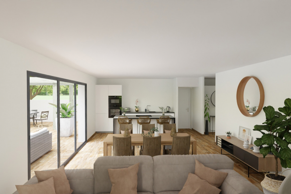 villa-contemporaine-aménagement-piecedevie-cuisine