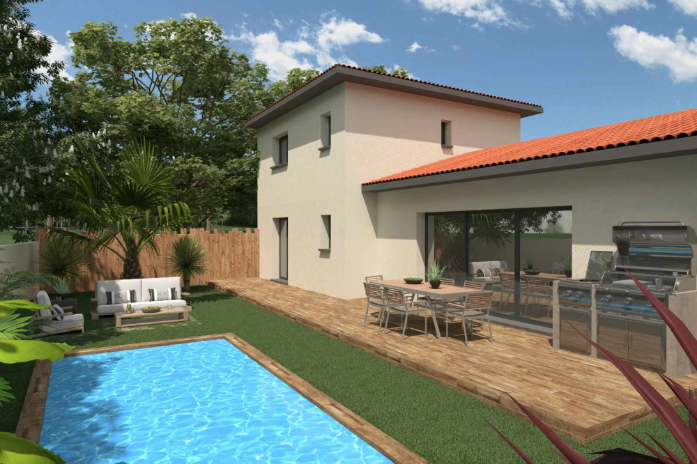 villa-contemporaine-jardin-piscine