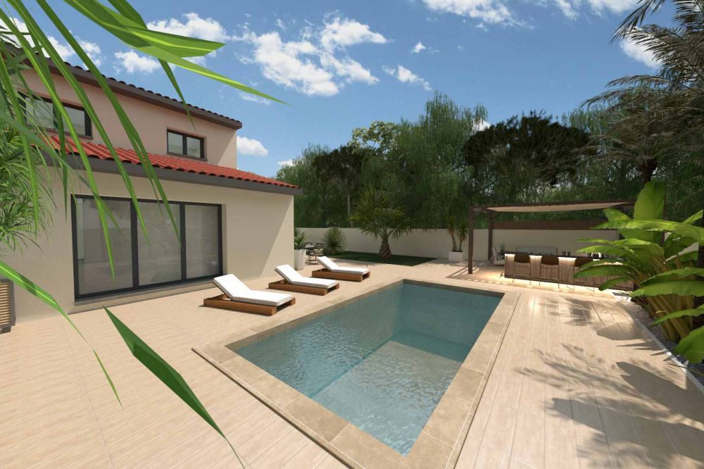 superbe-villa-contemporaine-demi-etage-façade-arriere