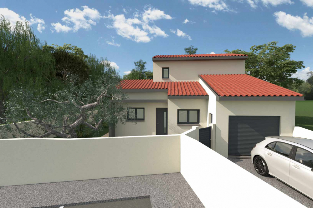 superbe-villa-contemporaine-demi-etage-façade-avant