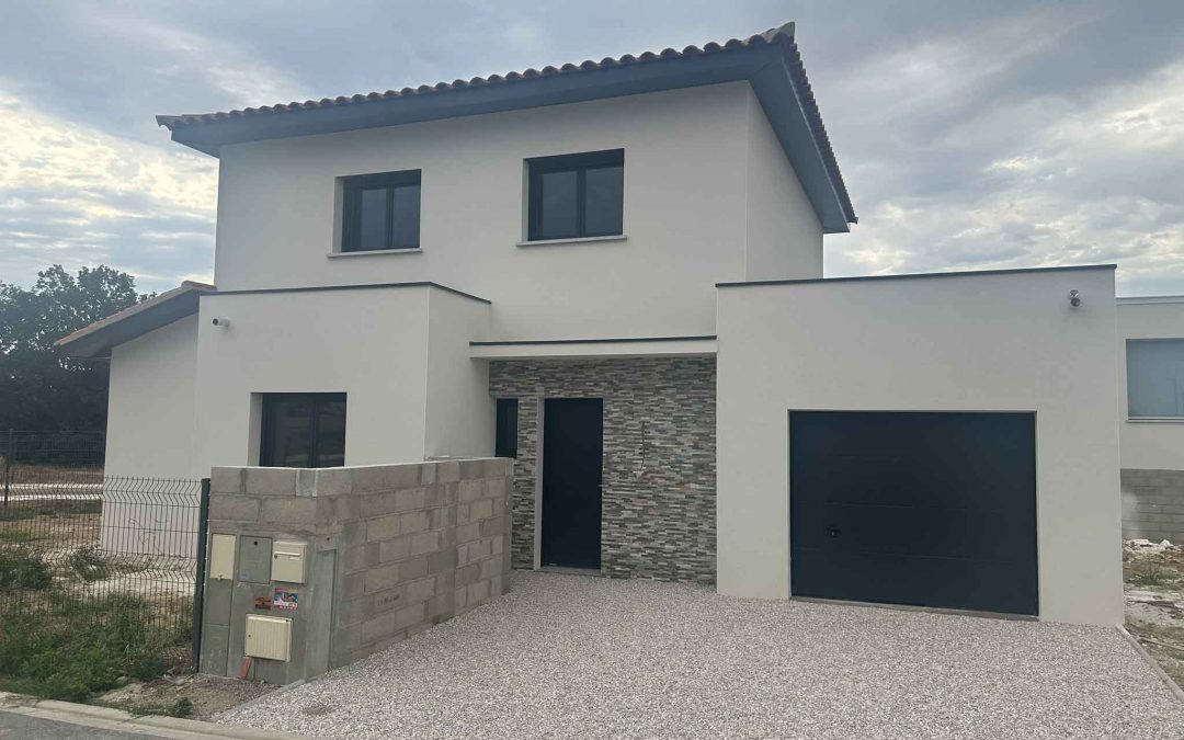 Construction d’une villa contemporaine de 117m2 à Pollestres